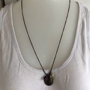 Alloy Charm Costume Jewelry Necklace with Hamsa Charm